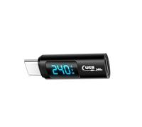 Piuusngy Display USB 2.0 Adattatore OTG Display digitale 240W Adattatore di tipo C Adattatore OTG ad alta velocità 40Gbps Adattatore di ricarica rapida nero