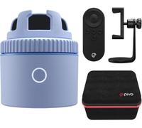 Pivo Equestrian Pod Starter Pack, auto Face, Body, Horse Phone Tracking Holder, Ai-Powered 360 ° Rotation, Telecomando per Registrazione Video Vivavoce con Smart Mount e Custodia da Viaggio (Lite Blue