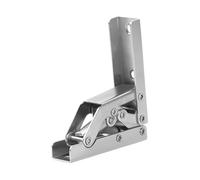Pivots Bracket - Swivel Load Bearing, Metal Joint Mechanism, 6.5x0.79 Inches Adjustable Angle Stopper Latch | Cupboard Storage Adjustable Arm Latch, Rotational Clip Mount Use