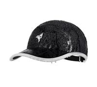 PIVOTWING Impermeabile Cappello Uomo Donna Baseball Running Pieghevole Riflettente Cappellino Uomo Con Visiera Upf50+ Anti Uv Antipioggia Berretto Corsa Golf Escursionismo Trekking, Nero 58