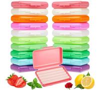 PIWOSGOL 20 pezzi/100 strisce di Cera ortodontica, Cera Apparecchio Denti, Cera per Cure Orale Dentale, Cera Ortodontica per Apparecchio Cera Dentale per Alleviare Irritazioni e Dolori