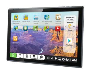 Pix Star Tablet touch facile da usare per anziani, touch screen e interfaccia semplice, WiFi, 10,1 pollici, 2 fotocamere, ideale per videochiamate, ricerca web, foto, altamente regalo