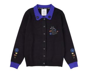 Pixar by Loungefly Cardigan Unisex Collared Cat Dragonfly Size XXL