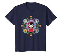 Pixar Coco Remember Me Miguel, Ernesto, Imelda, Dante Maglietta, Bambini, Navy, 8 anni