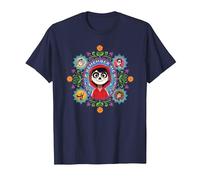 Pixar Coco Remember Me Miguel, Ernesto, Imelda, Dante Maglietta, Uomo, Navy, 3XL