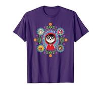 Pixar Coco Remember Me Miguel, Ernesto, Imelda, Dante Maglietta, Uomo, Viola, 3XL