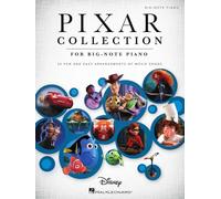 Pixar Collection: 32 Songs from Contemporary Animated Classics Arranged for Big-note Piano With Lyrics