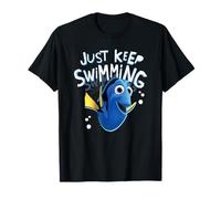 Pixar Finding Nemo Dory Just Keep Swimming Maglietta