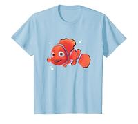 Pixar Finding Nemo Nemo Ocean Maglietta, Bambini, Celeste, 4 anni