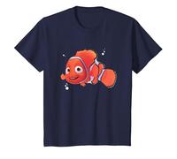 Pixar Finding Nemo Nemo Ocean Maglietta, Bambini, Navy, 2 anni