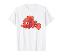 Pixar Finding Nemo Nemo Ocean Maglietta, Uomo, Bianco, S