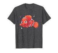 Pixar Finding Nemo Nemo Ocean Maglietta, Uomo, Grigio Scuro, 3XL