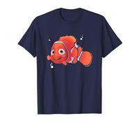 Pixar Finding Nemo Nemo Ocean Maglietta, Uomo, Navy, XL