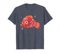 Pixar Finding Nemo Nemo Ocean Maglietta, Uomo, Pervinca, 3XL