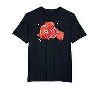 Pixar Finding Nemo Nemo Ocean Maglietta, Uomo taglie grandi, Nero, 6X Tall