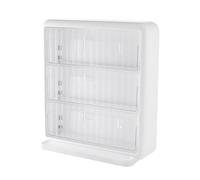 PIXAXOHH Porta capsule di caffè, Organizzatore multifunzionale per bustine di tè, Dispenser a parete in acrilico premium, Scaffale compatto e trasparente, Squisita (l)