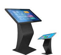 PixCy Chiosco Self-Service per Segnaletica Digitale 22"/32" Black-22in | Schermo Touch Interattivo,Processore I5,4 Gb Di Ram E 128 Gb Di Memoria Interna,Risoluzione HD 1080p Con Supporto K-Style