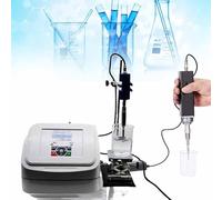 PixCy Omogeneizzatore a Ultrasuoni Portatile Portatile,capacità di Lavorazione <600 Ml,Emulsionante Laboratorio,con Controllo Digitale, Timer a Impulsi On/off 8mm