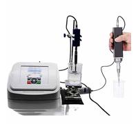 PixCy Omogeneizzatore Ultrasuoni,Miscelatore Disgregatore Cellulare,Omogeneizzatore Dispersione Alta velocità Laboratorio,capacità Lavorazione <600 Ml,per Dispersione Omogenea 8mm