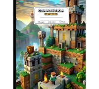Pixel Adventure Composition Notebook: Cool Gamer Themed Journal with Art Castle Design | Wide Ruled | 100 Pages