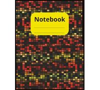 Pixel Gamer Composition Notebook | Bold trendy digital design for kids and teens: Eye-catching notebook ideal for Boys & Girls Wide-ruled 100 pages 8.5x11 inches