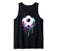 Pixel Glitch Art Pallone da Calcio Football Canotta
