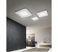 Pixel grande plafoniera Led 56w quadrata dimmerabile luce diretta vari colori
