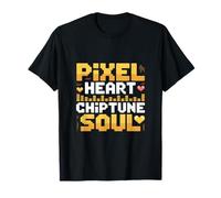 Pixel Heart Chiptune Soul | Musica a 8 Bit Maglietta