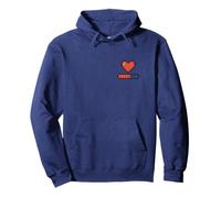 Pixel Heart - Gamer Life Bar Retro Video Felpa con Cappuccio