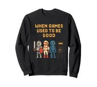 Pixel Knight Ninja Astronauta Robot Retro Gamer Gaming Felpa