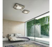 Pixel media plafoniera Led 39w quadrata dimmerabile luce diretta vari colori