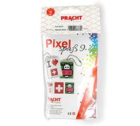 Pixel P90048-00505 Divertente set 9 per bambini, semplice sistema a innesto con piccole pietre in bioplastica per creare 2 portachiavi (medaglioni), senza stirare e incollare