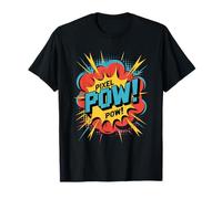 Pixel Pow Pop Culture Retro Videogioco Maglietta