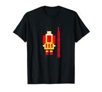 Pixel Royal Guard London, iconico souvenir britannico Beefeater Maglietta