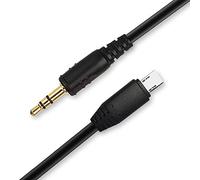 Pixel TW-283 Telecomando Cavo Connessione 3,5MM-S2 Cavo Adattatore di Scatto Remoto per Sony Alpha a9 a99II a77II a7 a7II a7III a7R a7RII a7RIII a7S a3000 a5100 a6500 a6300 a58 a68 NEX-3NL etc.