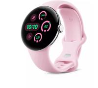 Google Pixel Watch 3 (41 mm) - Cassa color argento lucido - Cinturino rosa quarzo - Wi-Fi