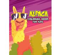Pixelart Studio Alpaca Coloring Book for Kids (Tascabile)