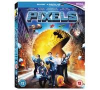 Pixels (Blu-ray) Adam Sandler Kevin James Michelle Monaghan Peter Dinklage