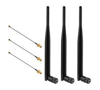 Pixelure 868MHz Antenna LoRa 5 dBi/50 Ω/VSWR <1,5/195 mm SMA Maschio + Cavo da IPEX a SMA Femmina per Meshtastic LoRa, ESP32 OLEDLoRa Board, LoRa32 V3, HTCC-AB02S, LoRa32u4 II (3 pezzi)