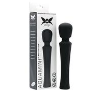 Pixey Aquamini - mini wand vibratore (nero)
