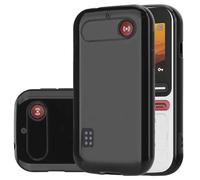 PIXFAB Custodia nera per Doro Leva X10, [ultra sottile] resistente ai graffi in gomma TPU morbida in silicone [custodia protettiva] custodia per telefono per Doro Leva X10
