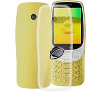 PIXFAB Custodia per Nokia 3210 4G (2024), ultra sottile, resistente ai graffi, in gel di poliuretano termoplastico, morbida custodia protettiva per Nokia 3210 4G (2024), trasparente