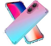 PIXFAB per Xiaomi Redmi A5, antiurto [ultra sottile] Gomma Gel Silicone Resistente ai Graffi [Custodia Protettiva] Copertura Gradiente per Xiaomi Redmi A5 - Rosa/Verde