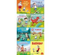 Pixi-8er-Set 310: Pixi im Fußballfieber (8x1 Exemplar): Kleine Bilderbücher für ballverliebte Jungen und Mädchen ab 3 Jahren