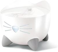 PIXI Fontana per Gatti 2,5 L Bianco Acciaio Inox