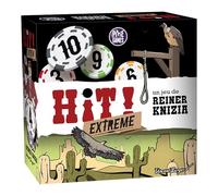 PIXIEGAMES | Hit! Estremo | Versione esplosiva | Gioco di Carte per Tutta la Famiglia | Stop o Ancora | Bluff, Assunzione di Rischio & Pazzo Risate | 2-5 Giocatori | Da 8 Anni