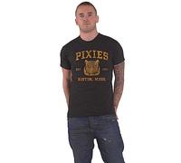 Pixies PHYS Ed Uomo T-Shirt Nero XXL 100% Cotone Regular