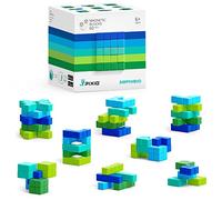 PIXIO Amphibio Abstract series 60 Set Mattoncini Magnetici per Costruzioni con App Gratuita, Giocattolo Antistress, Magneti per Bambini, Giocattolo Pixel Art da Scrivania