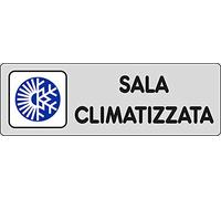 PIXLEMON Adesivo cm 15x5 Sala CLIMATIZZATA
