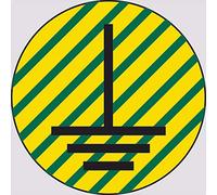 PIXLEMON Adesivo Diametro cm 2 n° 25 (Messa a Terra)